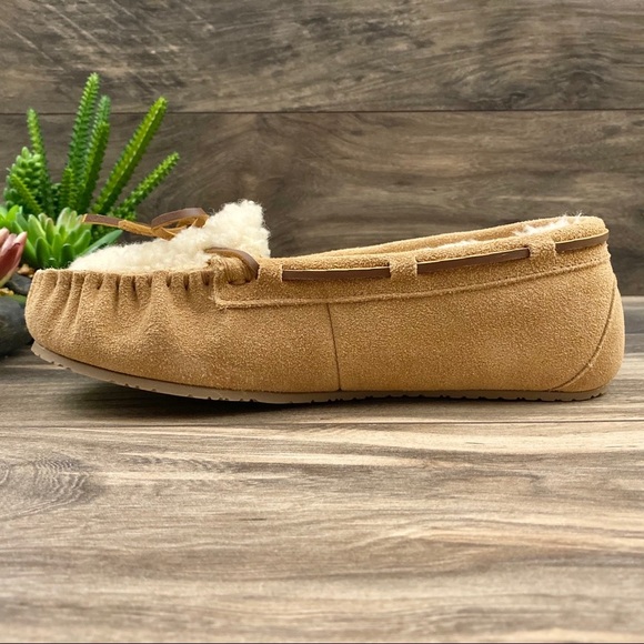 NIB Minnetonka Allie Berber Plug Moccasin Slipper - Picture 6 of 11